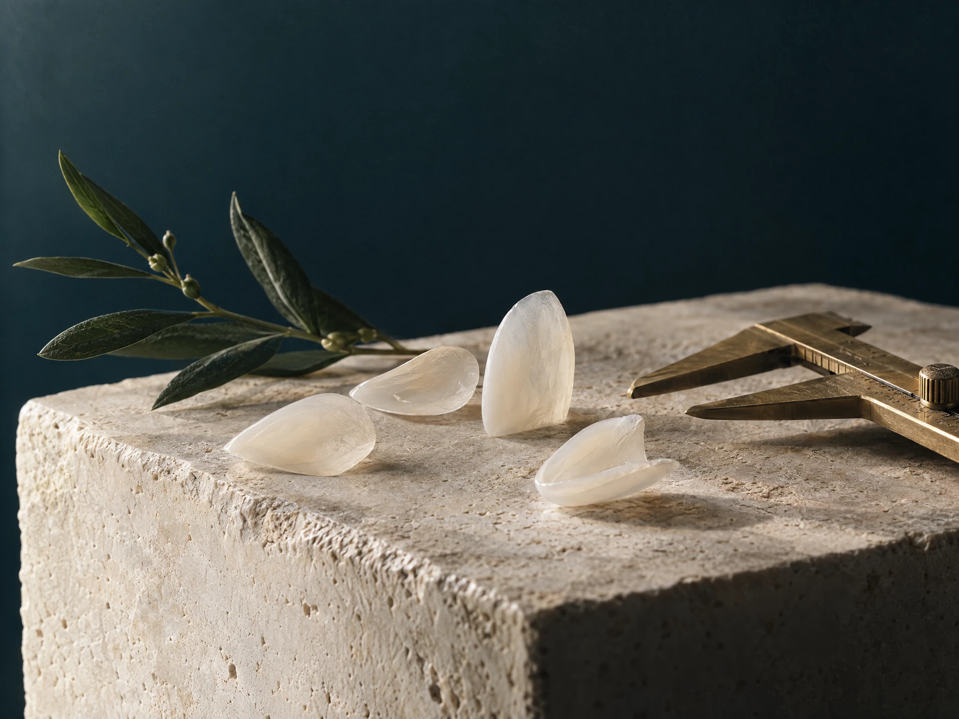 Translucent porcelain material study